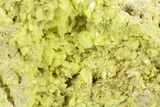 Sulfur Crystals on Matrix - Steamboat Springs, Nevada #284368-1